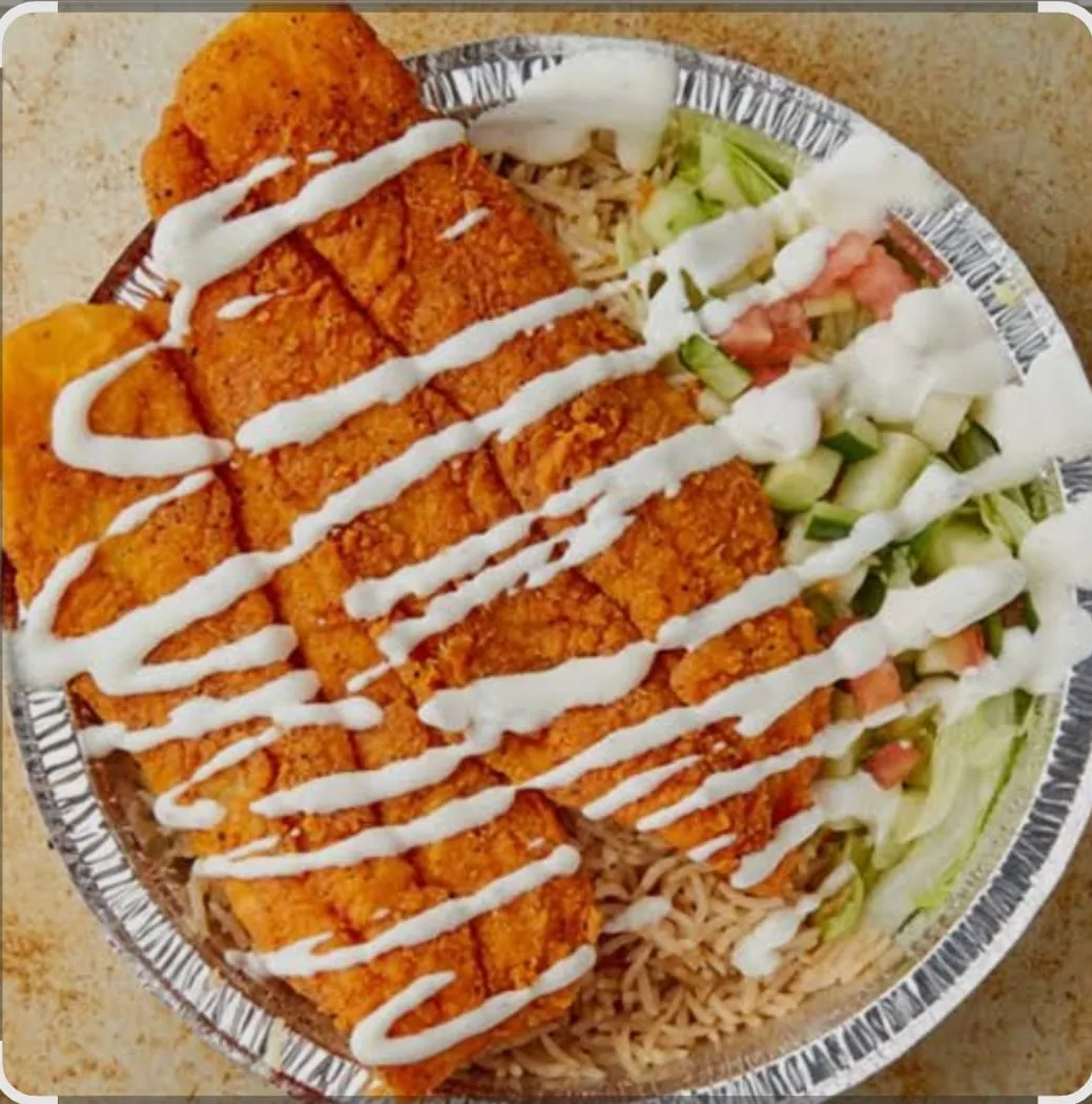 FISH OVER RICE